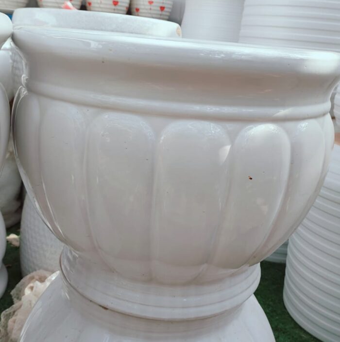 Marble Flower Pot - Image 1
